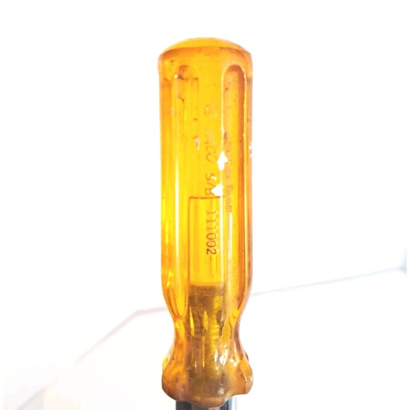 VACO S/B 111002 Vtg Ratcheting Standard Screwdriver Flathead 10.5" Tool Tools - Picture 3 of 4